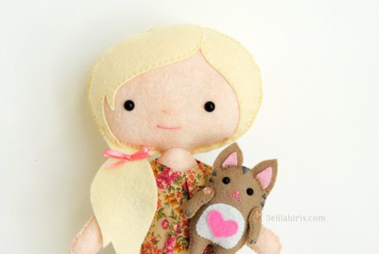 cat and doll pattern