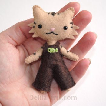 cat doll sewing pattern