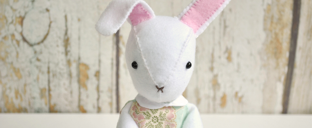 bunny doll sewing pattern