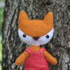 fox doll sewing pattern