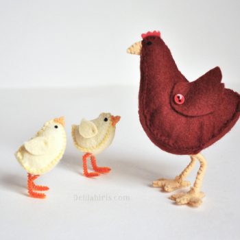chicken sewing pattern