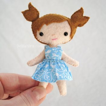 diy felt doll