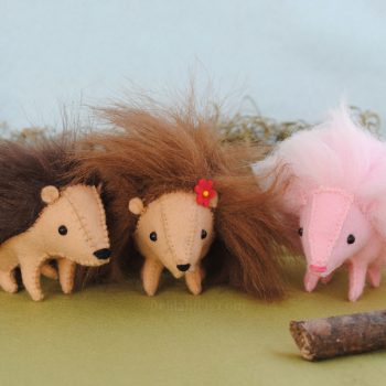 stuffed hedgehog pattern