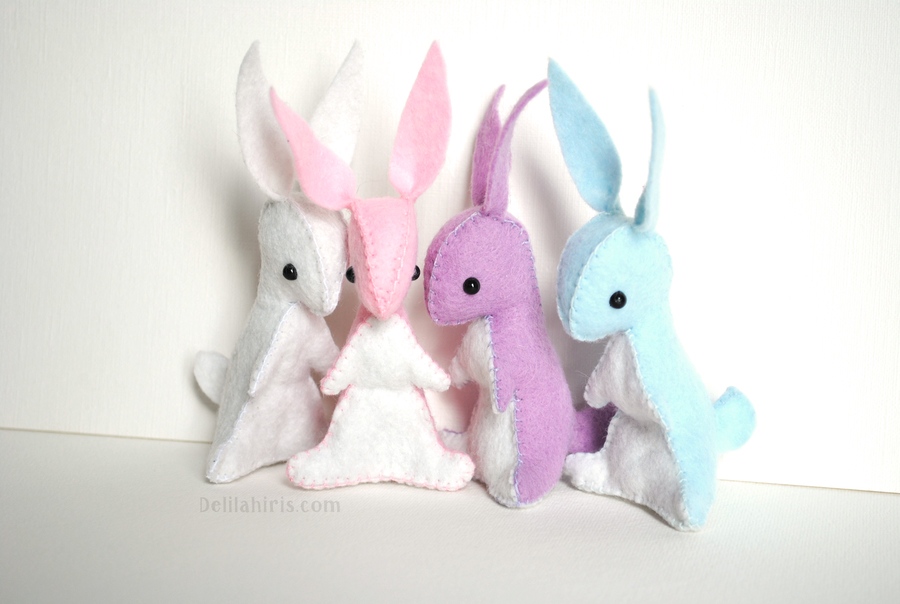 small bunny sewing pattern