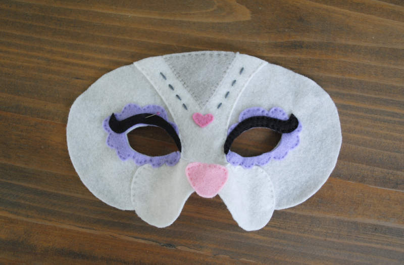 Halloween Mask Sewing Instructions