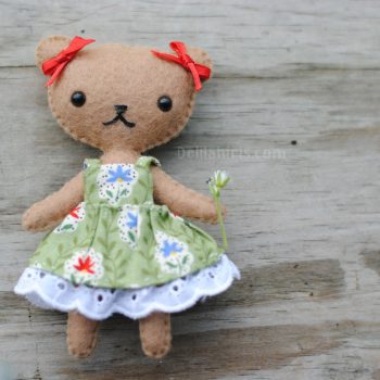 teddy bear doll pattern tutorial