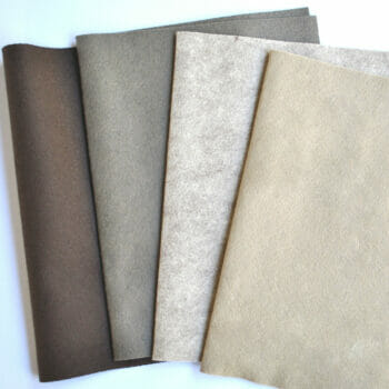 beige wool felt
