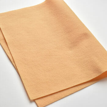 buttercream wool felt