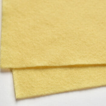 buttercup wool felt