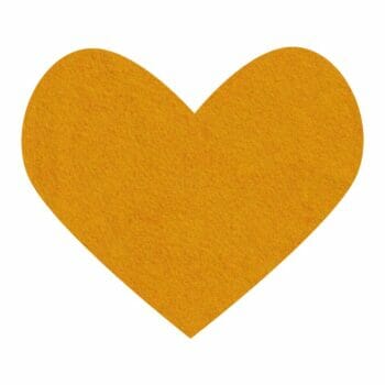 butternut squash wool felt