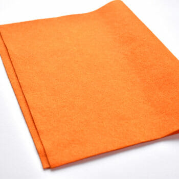 mystical mandarin wool felt