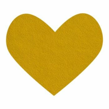 old gold wool felt