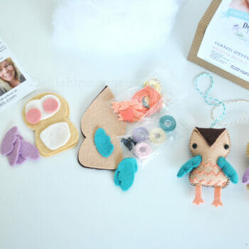 felt ornament sewing kits