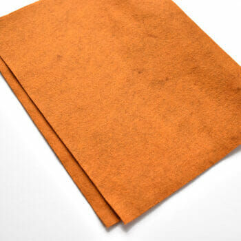 pumpkin spice wool felt