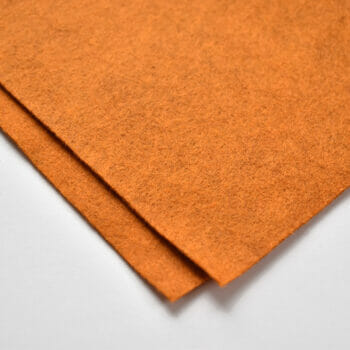 pumpkin spice wool felt
