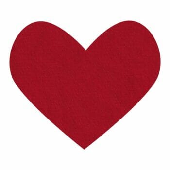 Rockin Red Wool Felt