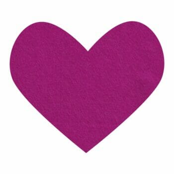Rose Petal Wool Felt