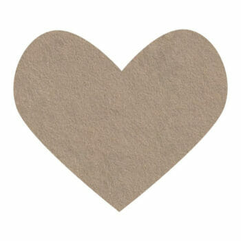 vanilla latte wool felt