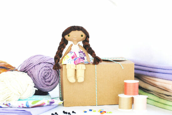 mystery felt craft kit