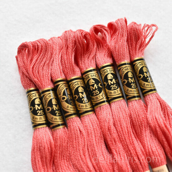 DMC embroidery thread for felt crafts and hand sewing