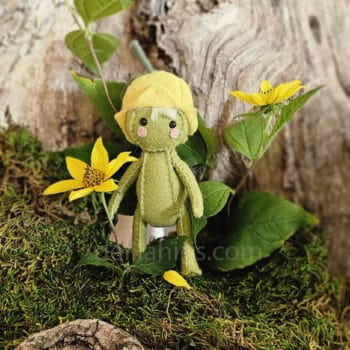 felt pixie doll