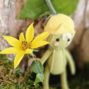 flower fairy doll pattern